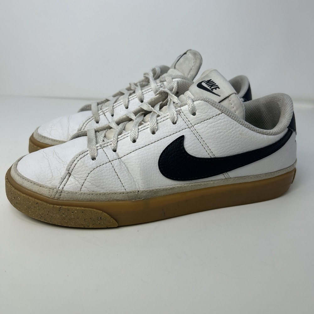 Nike Court Legacy Next Nature Women's Size 8.5 White Anthracite Gum DH3161-109